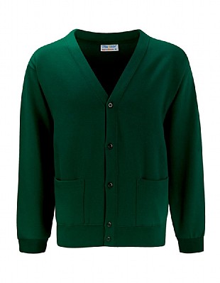 The Green Way Academy Cardigan with logo - Becks Outfitters
